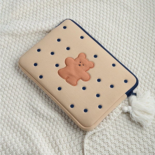 Cute Embroidered Laptop Sleeve Computer Liner Bag - Clear Vision™️Glasses