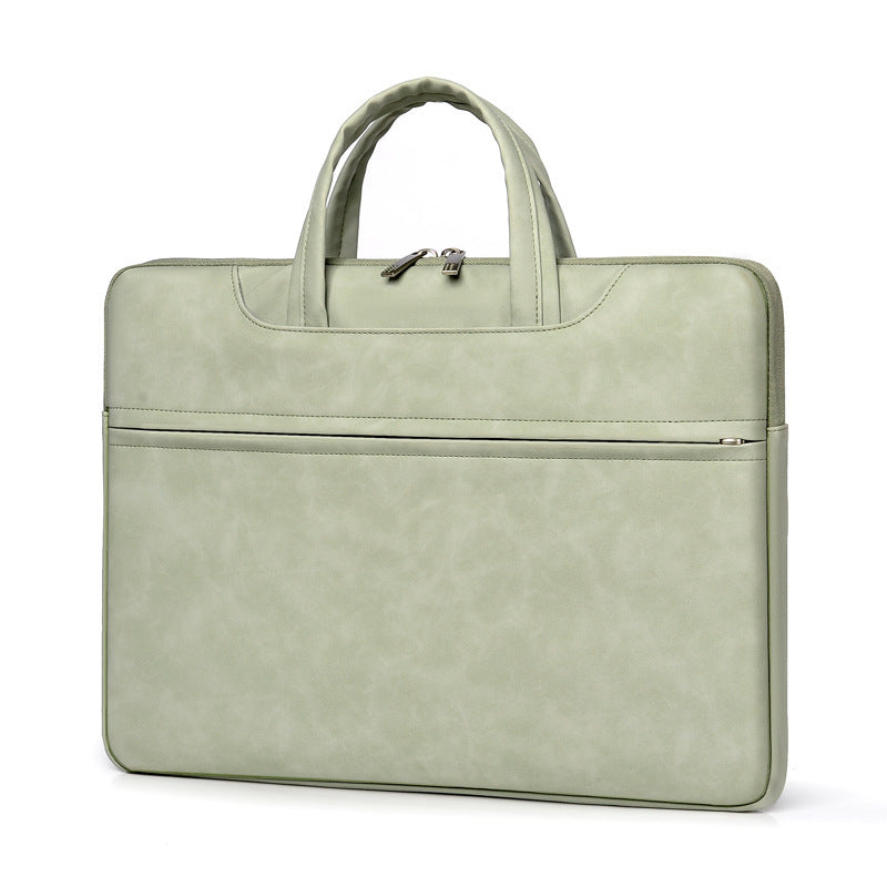Laptop Case Tablet One Shoulder PU Leather Laptop - Clear Vision™️Glasses