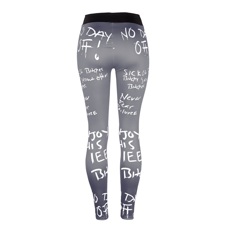 No Days Off! High waisted leggings - Clear Vision™️Glasses