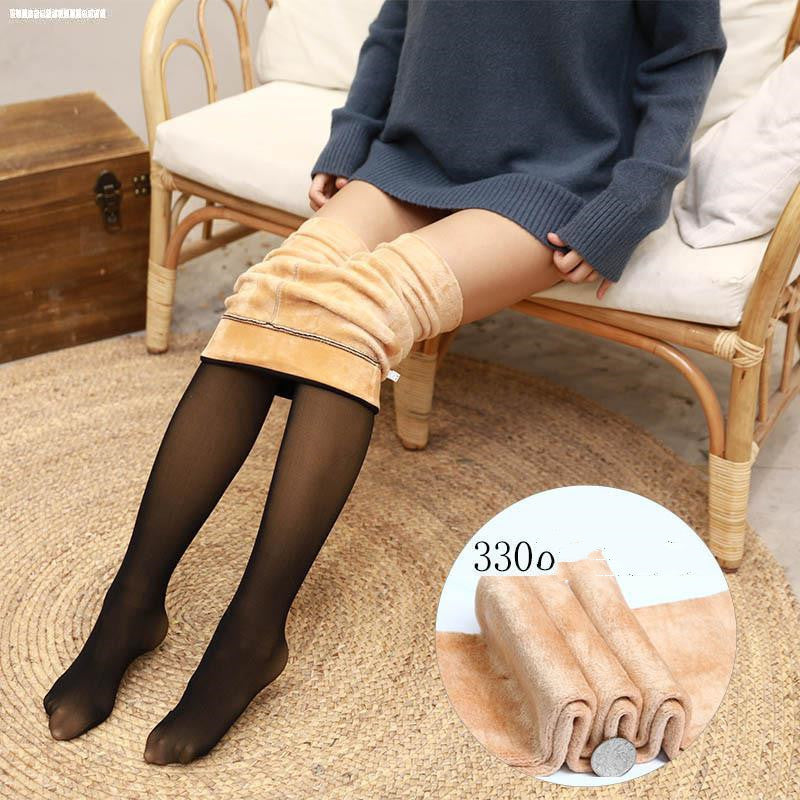 High-waisted belly leggings - Clear Vision™️Glasses