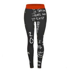 No Days Off! High waisted leggings - Clear Vision™️Glasses