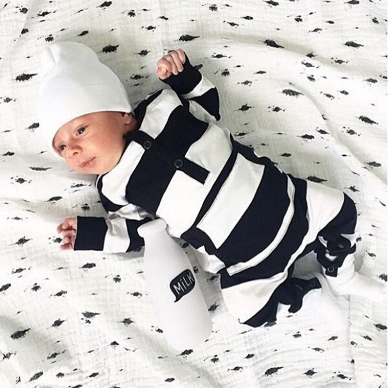Baby pocket striped bodysuit - Clear Vision™️Glasses