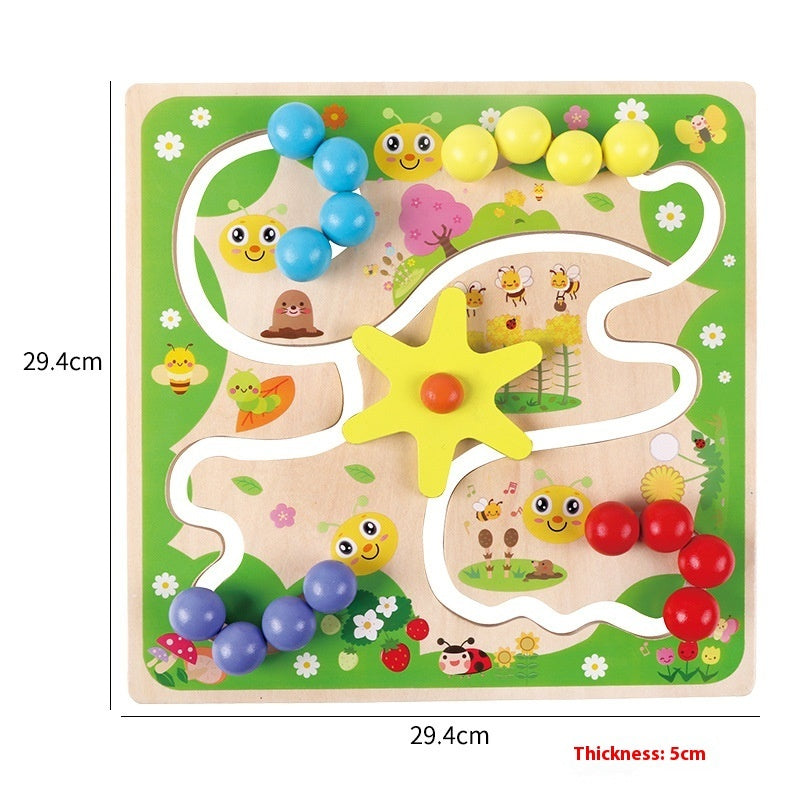 Wooden Early Education Montessori Educational Toys - Clear Vision™️Glasses