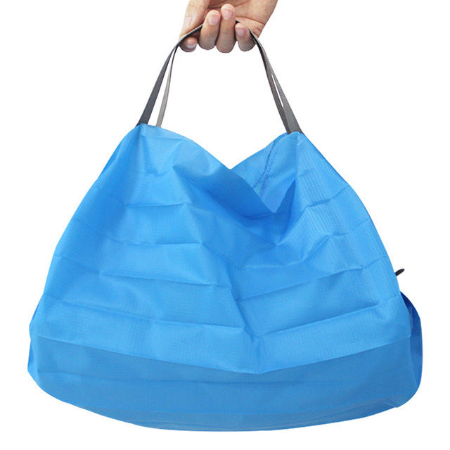 Mini Reusable Compact Grocery Bags Lightweight Foldable Tote Shopping Handbag Waterproof Eco-Friendly Shoulder Bag - Clear Vision™️Glasses