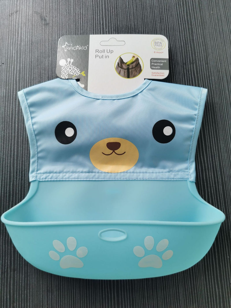 Silicone Baby Bibs Easily Wipe Clean Comfortable Soft Waterproof Bib Keeps Stains Off - Clear Vision™️Glasses