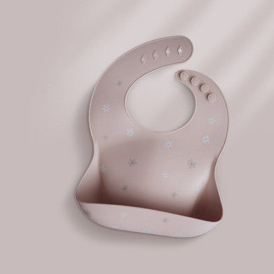 Baby Eating Bibs, Baby Waterproof Silicone Bibs, Feeding Rice Pockets - Clear Vision™️Glasses