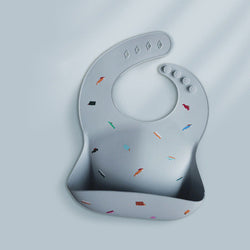 Baby Eating Bibs, Baby Waterproof Silicone Bibs, Feeding Rice Pockets - Clear Vision™️Glasses