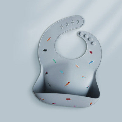 Baby Eating Bibs, Baby Waterproof Silicone Bibs, Feeding Rice Pockets - Clear Vision™️Glasses