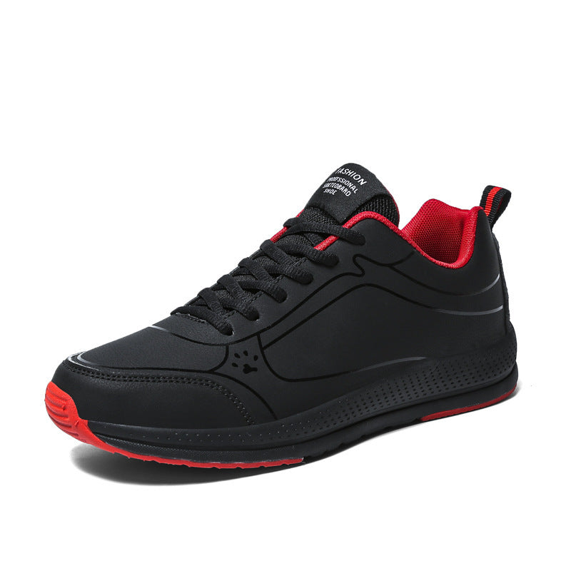 Leather Casual Men's Running Shoes - Clear Vision™️Glasses