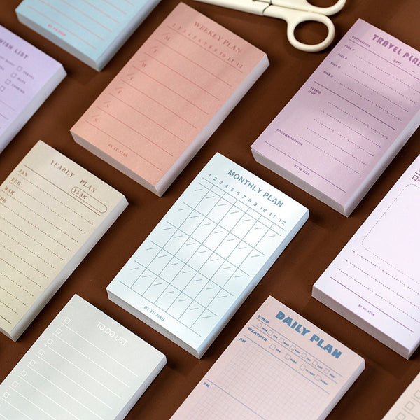 Daily Weekly Notepad Planner Tearable Message Memo Book - Clear Vision™️Glasses