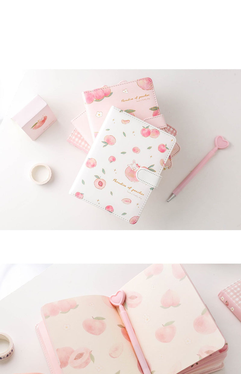 Cute notebooks for students with hardcover literary girls - Clear Vision™️Glasses