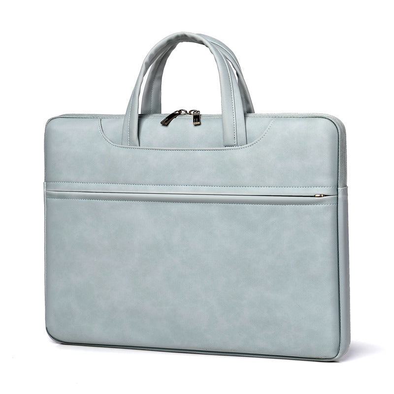 Laptop Case Tablet One Shoulder PU Leather Laptop - Clear Vision™️Glasses