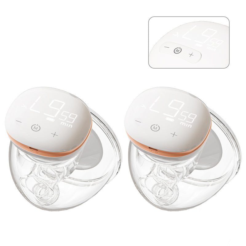 2Pcs Wearable Breast Hands Free Electric Portabl - Clear Vision™️Glasses