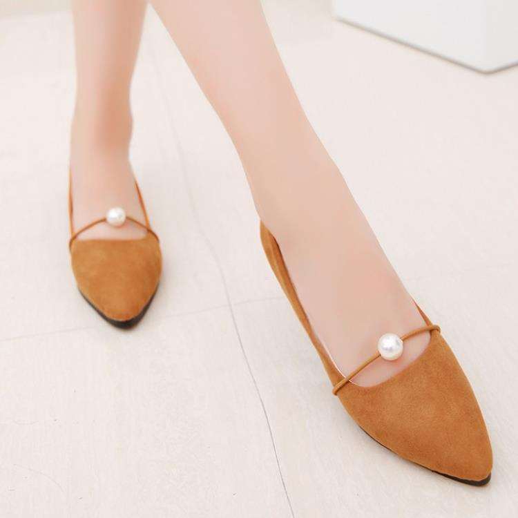 Pearl non-slip flats - Clear Vision™️Glasses