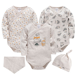 Cartoon long sleeve newborn baby boy BODYSUIT baby bodysuit - Clear Vision™️Glasses