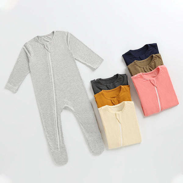 Breathable Baby Autumn Bamboo Fiber Romper - Clear Vision™️Glasses