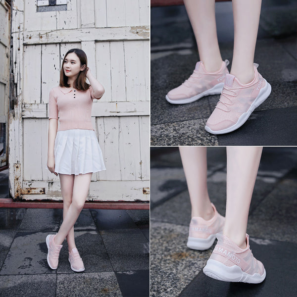 Sports Shoes Women's White Shoes Increased Breathable Casual Running Shoes - Clear Vision™️Glasses