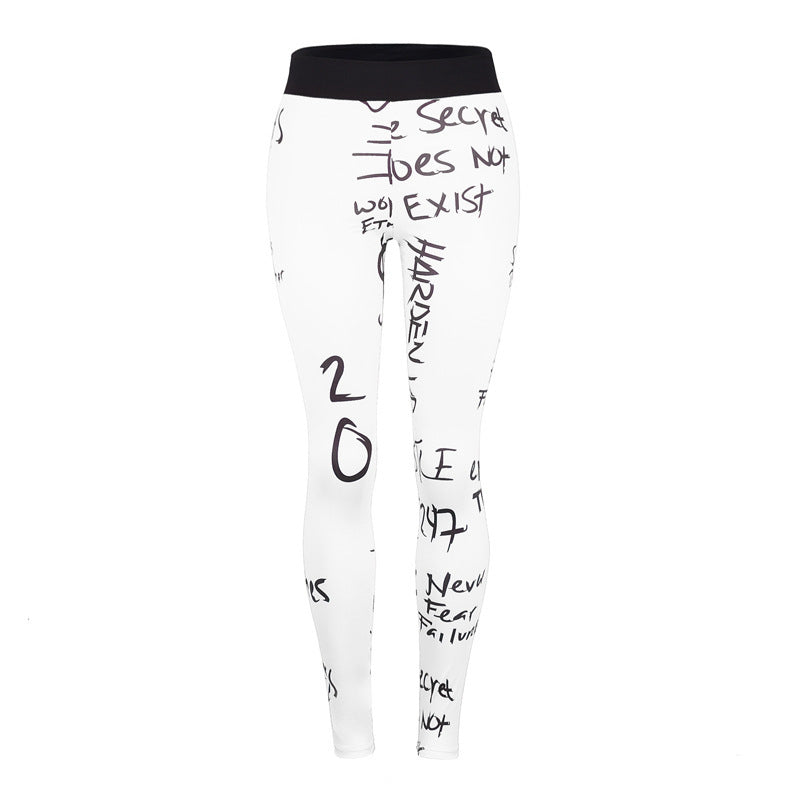 No Days Off! High waisted leggings - Clear Vision™️Glasses