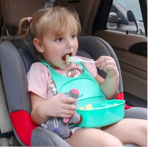 3D Baby Bibs Waterproof Feeding Soft Plastic Baby Saliva Towel Newborn Cartoon Aprons Baby Bibs - Clear Vision™️Glasses