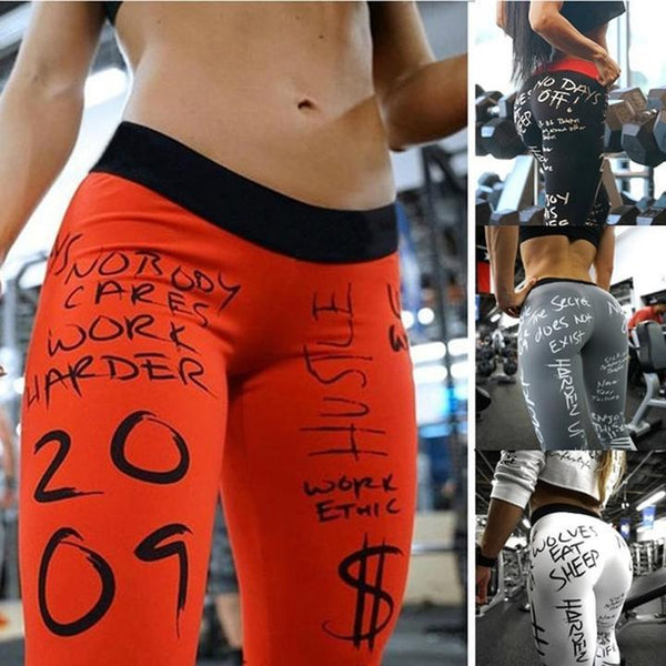No Days Off! High waisted leggings - Clear Vision™️Glasses