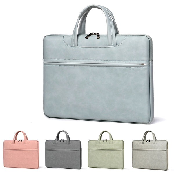 Laptop Case Tablet One Shoulder PU Leather Laptop - Clear Vision™️Glasses