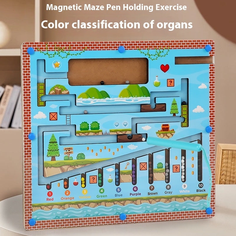 Wooden Early Education Montessori Educational Toys - Clear Vision™️Glasses