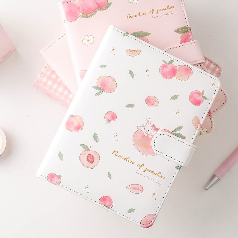 Cute notebooks for students with hardcover literary girls - Clear Vision™️Glasses