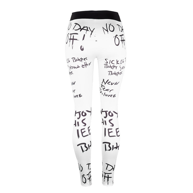 No Days Off! High waisted leggings - Clear Vision™️Glasses