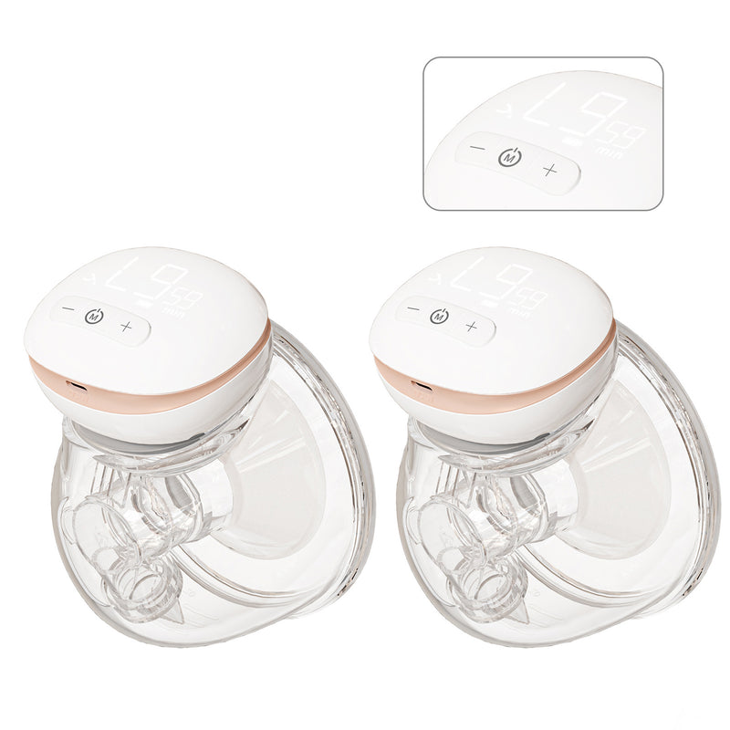 2Pcs Wearable Breast Hands Free Electric Portabl - Clear Vision™️Glasses