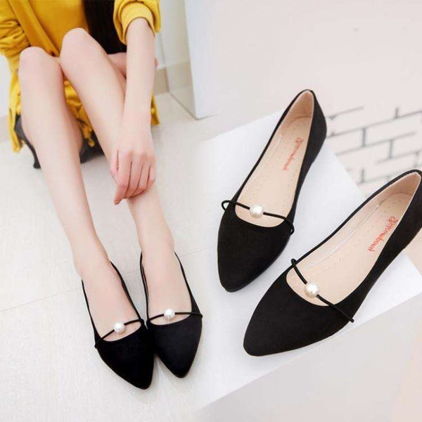 Pearl non-slip flats - Clear Vision™️Glasses