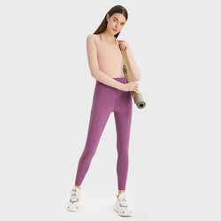 Halter Sports Long Sleeve With Chest Pad Slim-fit Yoga Wear Top - Clear Vision™️Glasses