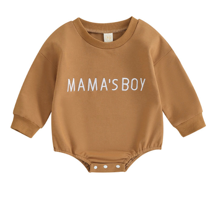 Baby Jumpsuit Winter Romper Letter Print Baby Bodysuit - Clear Vision™️Glasses