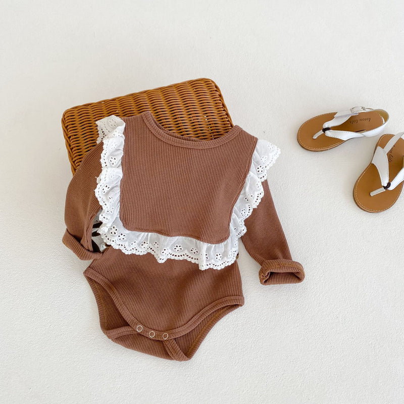 Autumn Solid Triangle Baby Solid Bodysuit - Clear Vision™️Glasses