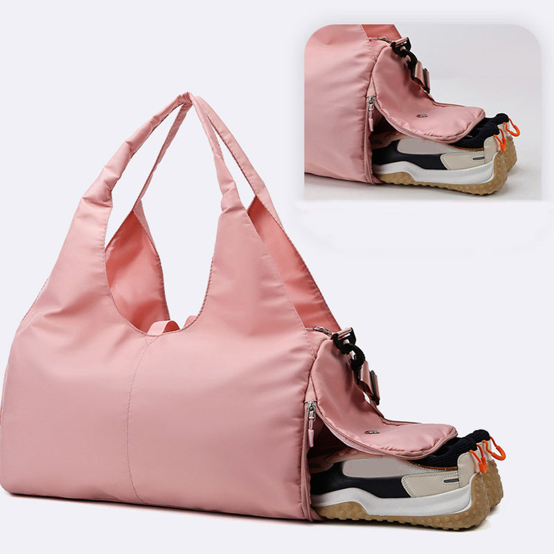 Women Yoga Bag Sports Fitness Dry And Wet Separation Large Capacity Storage Travel Bags Can Carry Yoga Mats - Clear Vision™️Glasses