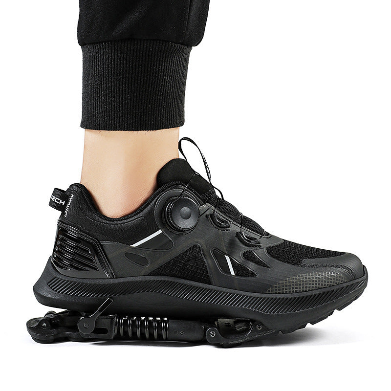Black Tech Running Shoes Power Mechanical Running Shoes Marathon Running - Clear Vision™️Glasses