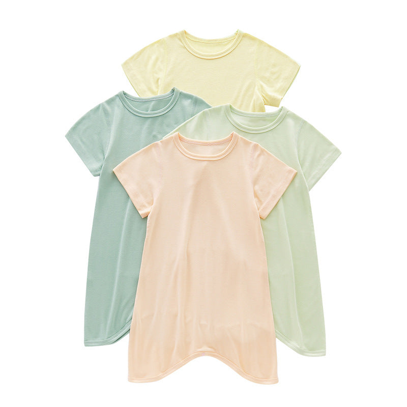 Baby Modal Pajamas Baby Short Sleeve Thin Bodysuit - Clear Vision™️Glasses
