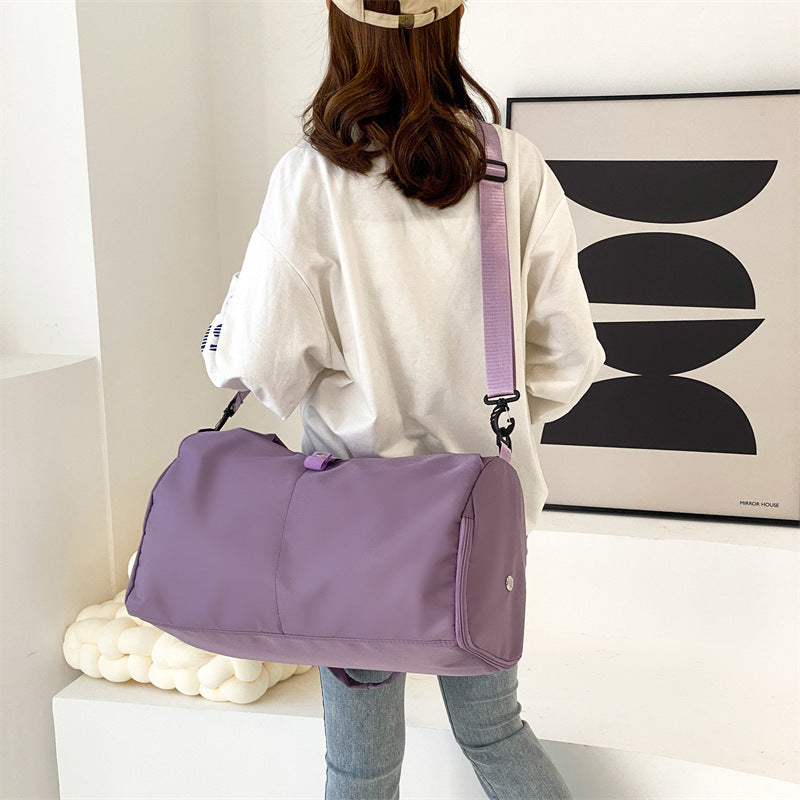 Women Yoga Bag Sports Fitness Dry And Wet Separation Large Capacity Storage Travel Bags Can Carry Yoga Mats - Clear Vision™️Glasses