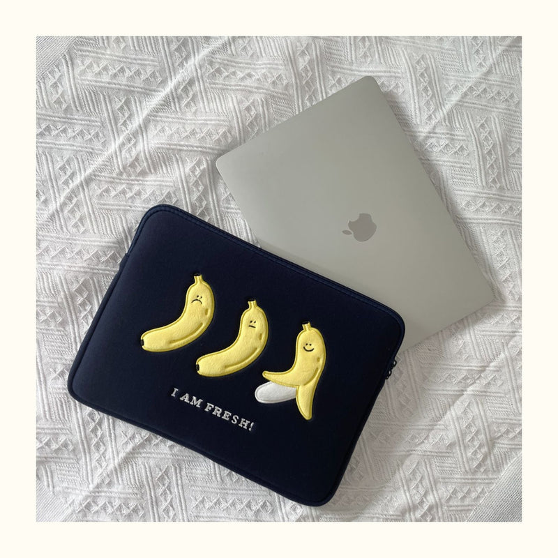 Cute Embroidered Laptop Sleeve Computer Liner Bag - Clear Vision™️Glasses