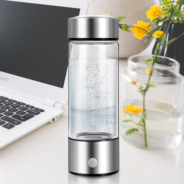 Hydrogen Water Bottles Electric Hydrogen Rich Water Generator Bottle New Technology Rechargeable Portable Antioxidant - Clear Vision™️Glasses