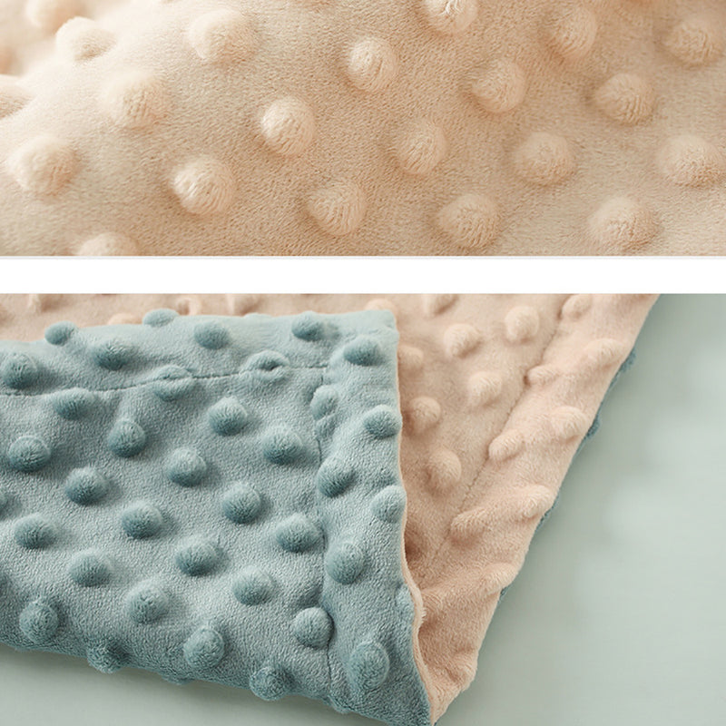Baby Blanket For Girls Super Soft Double Layer With Dotted Backing Soft Baby Blanket With Dotted Backing Newborn Nursery Swaddling Blankets Infants Boys Girls Receiving Blanket For Toddler - Clear Vision™️Glasses