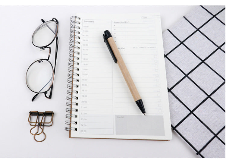 Daily Planner Schedule Work Efficiency Stationery Book - Clear Vision™️Glasses