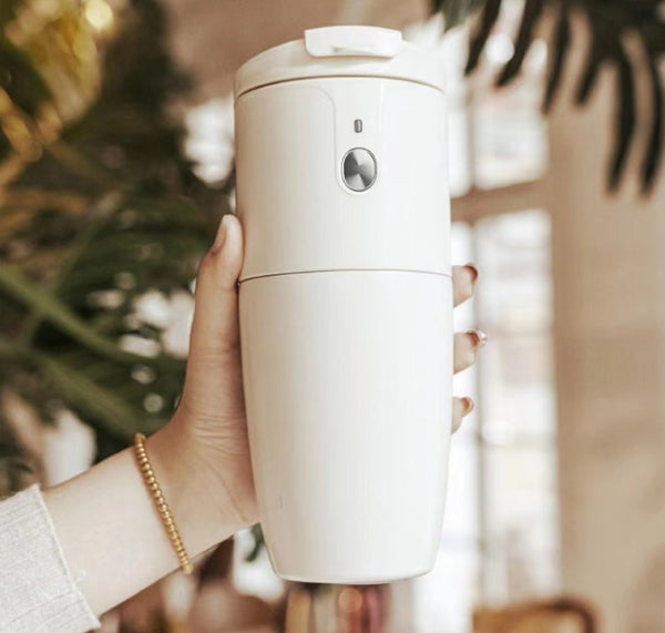 Electric Grinder On-the-go Coffee Mug - Clear Vision™️Glasses