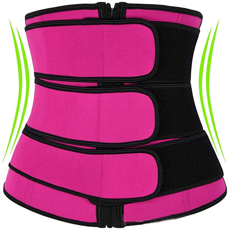 Tummy Sweat Shapewear Bodysuits Women Waist Trainer Slimming 2-3 Belts Workout Shaper Corset - Clear Vision™️Glasses