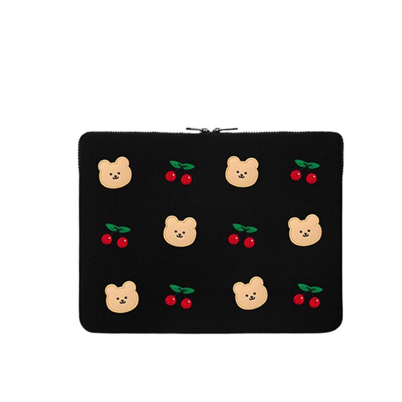 Cute Embroidered Laptop Sleeve Computer Liner Bag - Clear Vision™️Glasses
