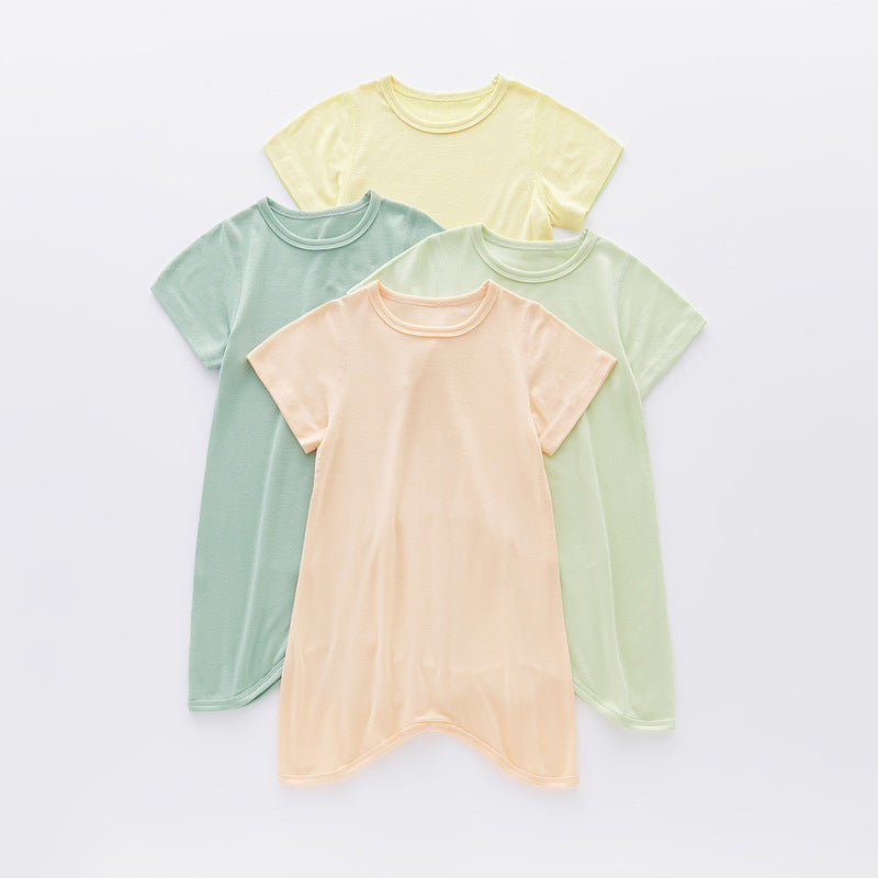 Baby Modal Pajamas Baby Short Sleeve Thin Bodysuit - Clear Vision™️Glasses